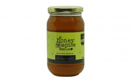 Honey And Spice Premium Kashmir Himalayan Honey  Glass Jar  500 grams